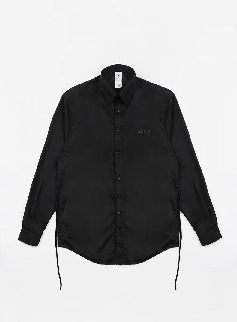 Oversized Sheer Long Sleeve Shirt