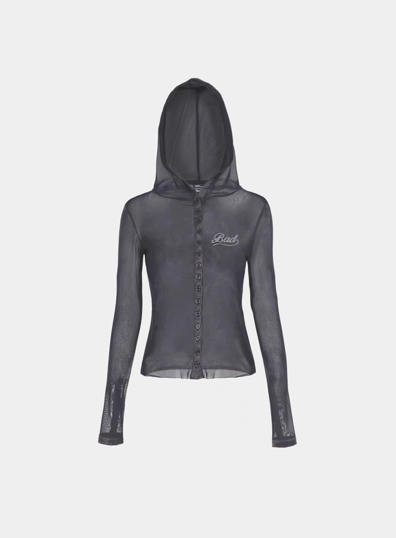 Lightweight Mesh Hooded Outerwear