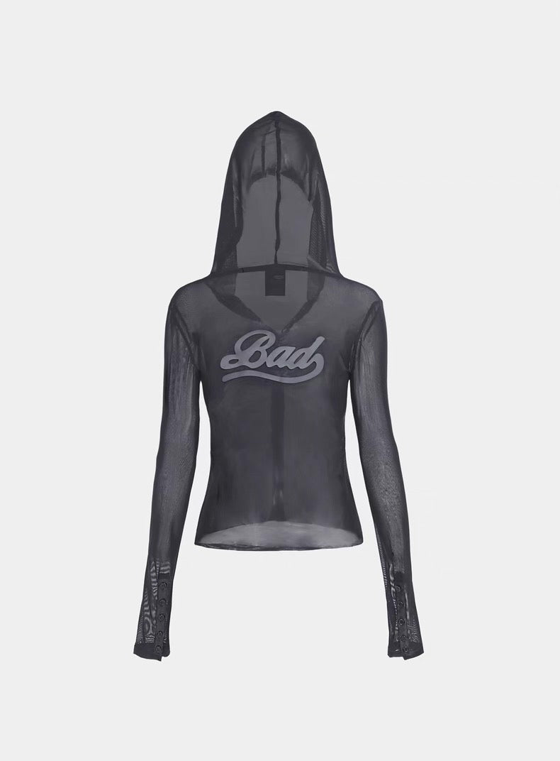 Lightweight Mesh Hooded Outerwear