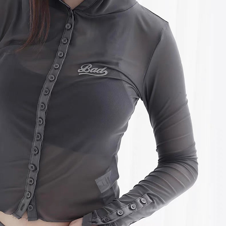 Lightweight Mesh Hooded Outerwear