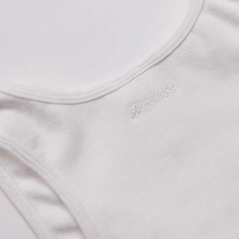 Embroidered Classic Tank Top