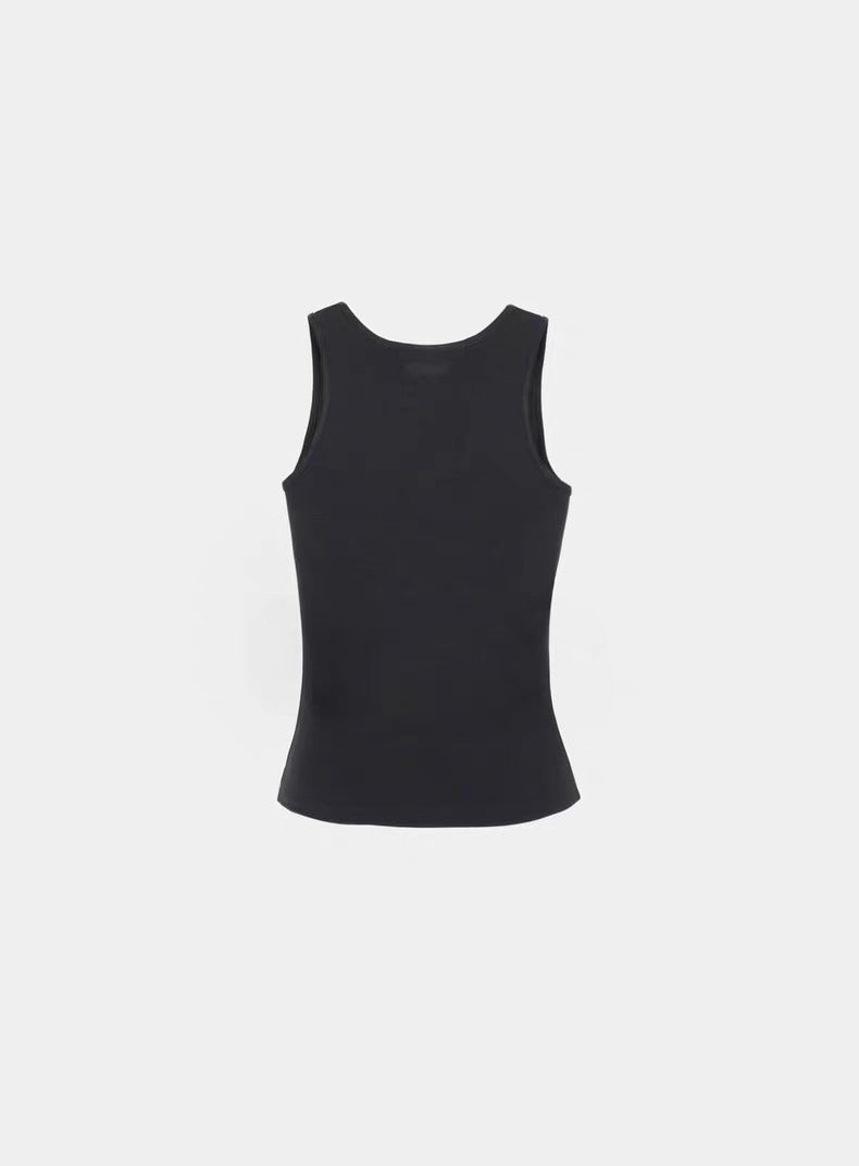 Embroidered Classic Tank Top