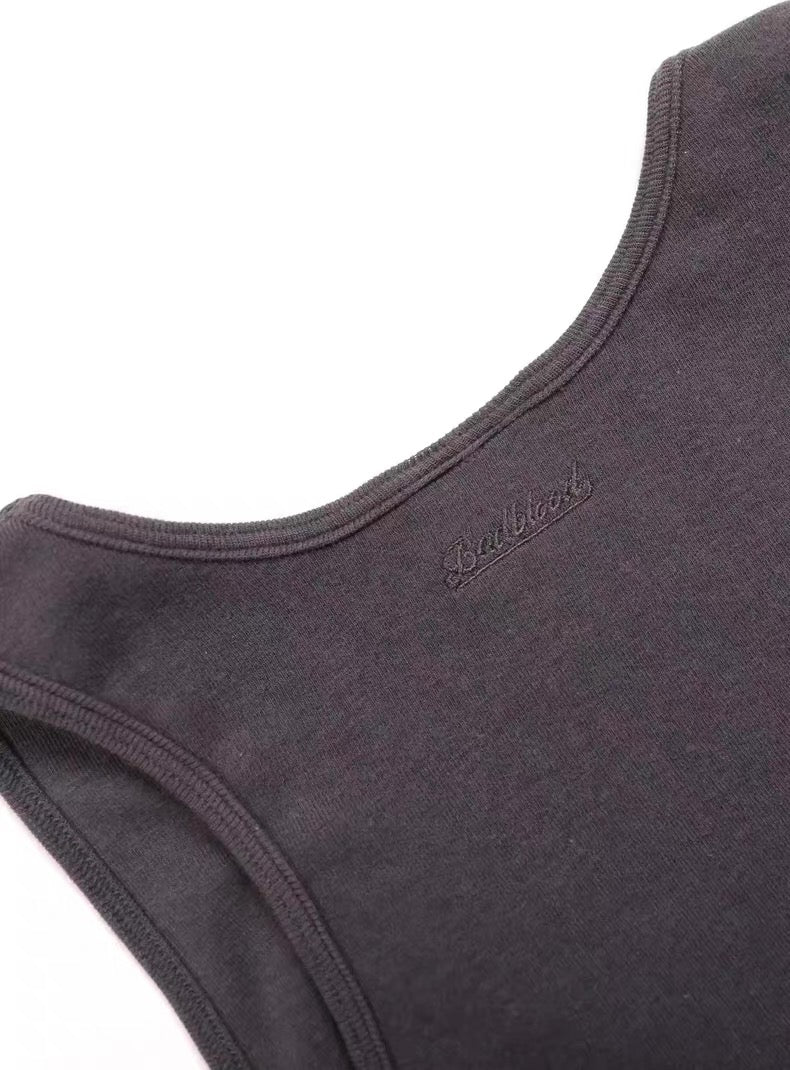 Embroidered Classic Tank Top